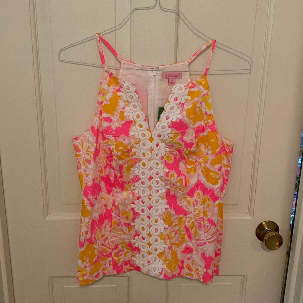Lily Pulitzer Magnolia top size 10 NWT